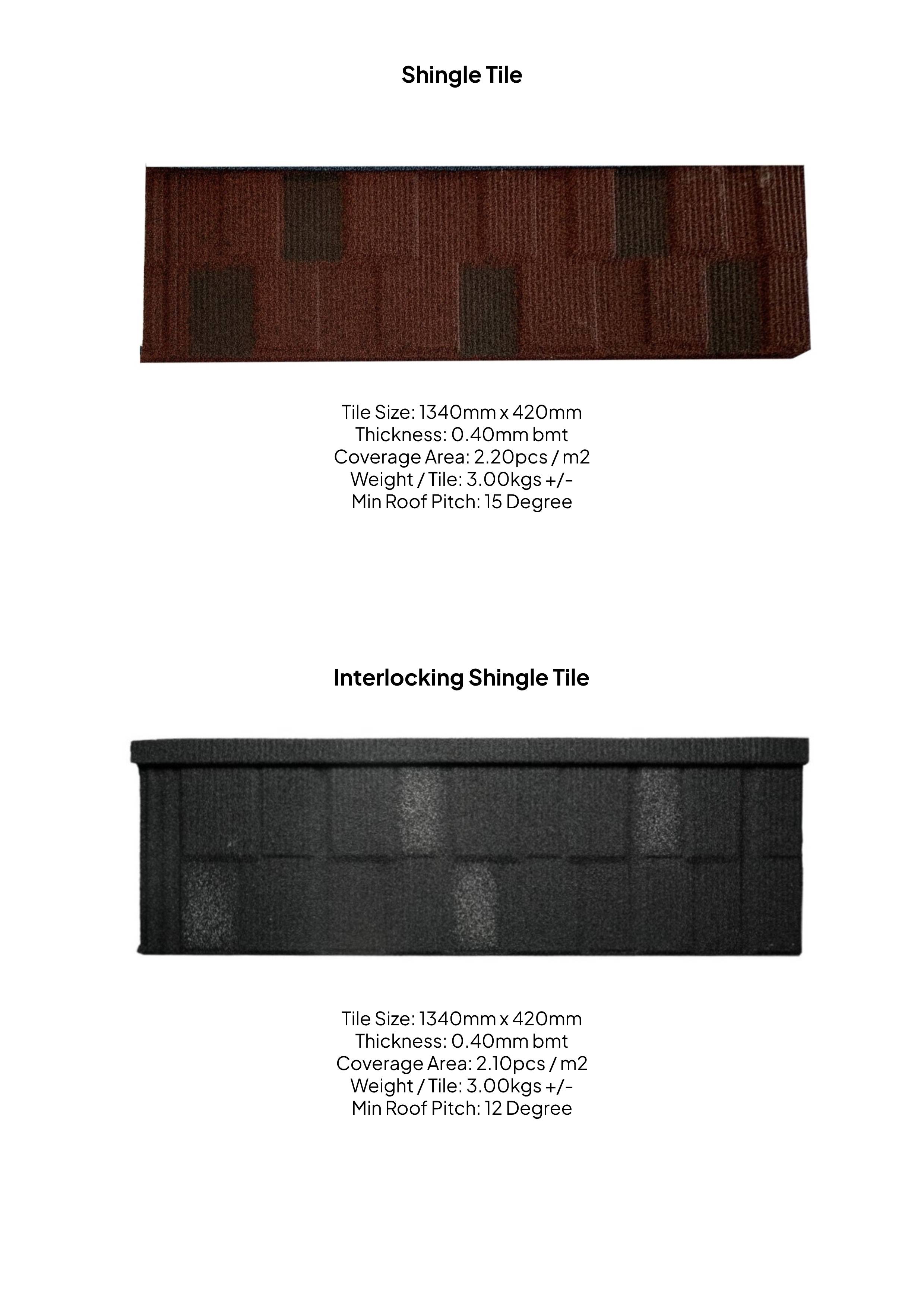 Stone-coated tiles installation 2